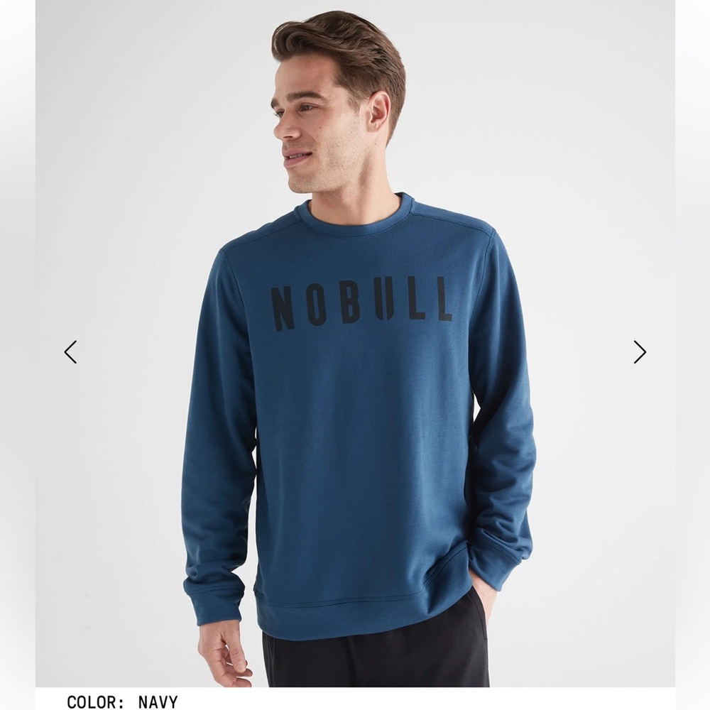 NOBULL MENS CREW SWEATSHIRT, size L